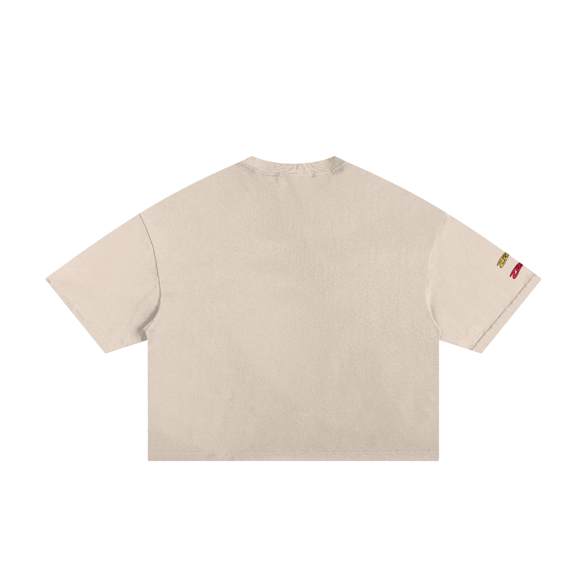 Classic Frayed Boxy Tee ODMPOD