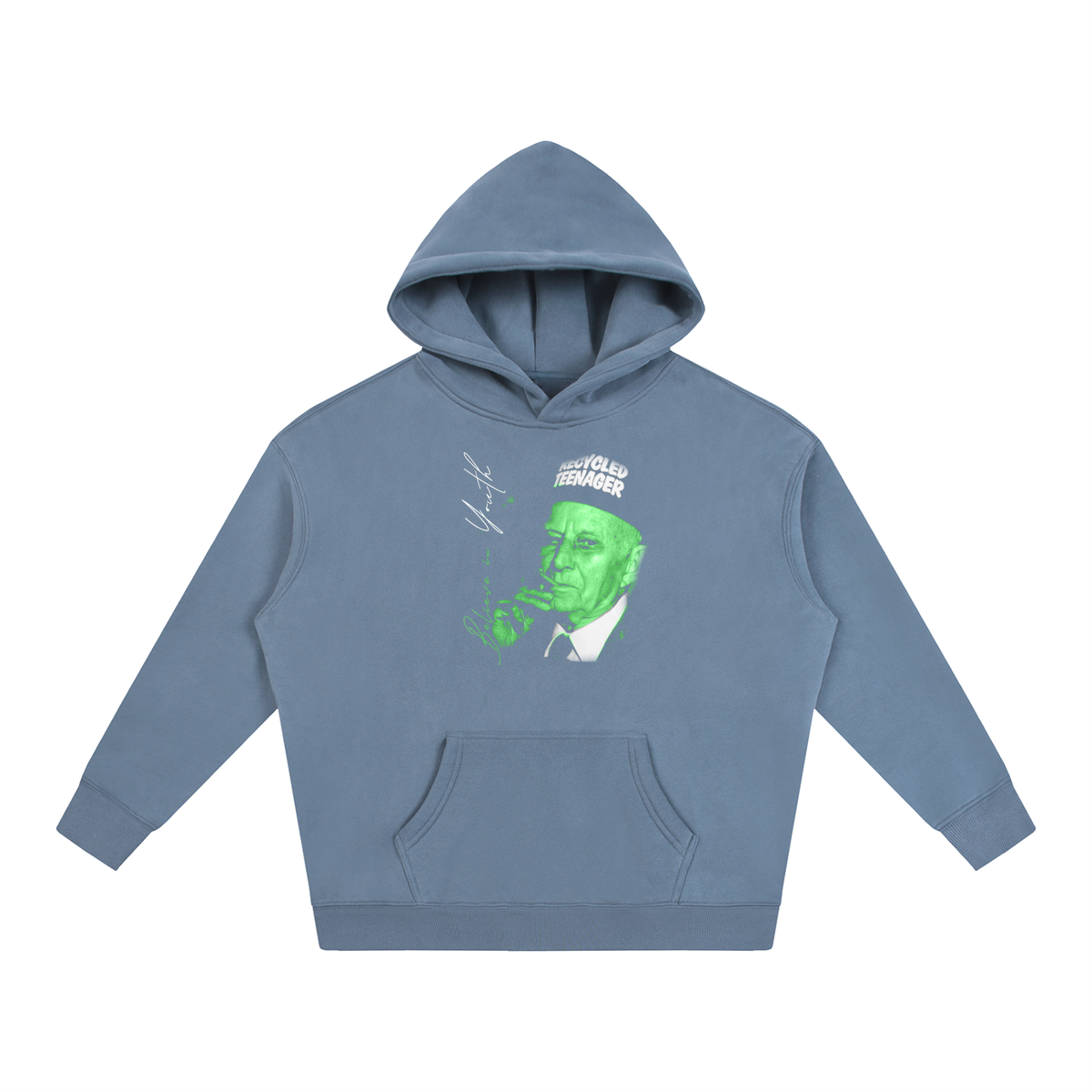 Oversize "B.I.Y" Fleece Hoodie ODMPOD