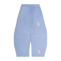 Vertical Stripe Drawstring Barrel Pants ODMPOD