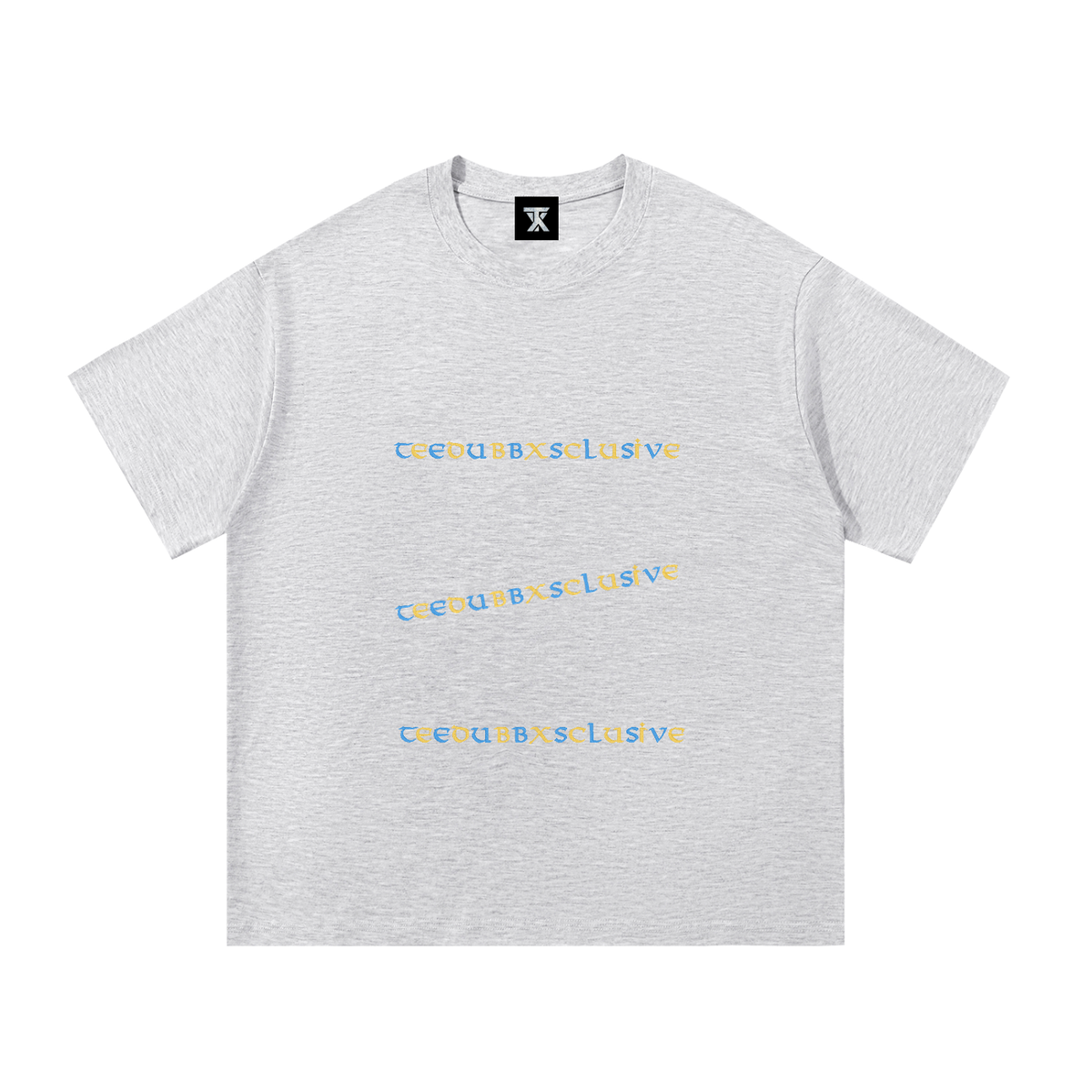 " Teedubbxsclusive" Essential Cotton T-Shirt ODMPOD