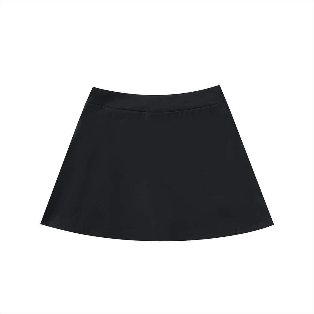 High-Waist Pocketed A-Line Skirt ODMPOD