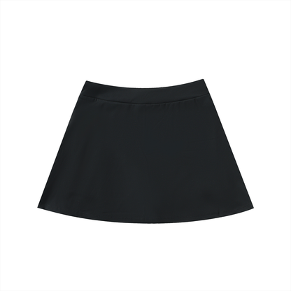 High-Waist Pocketed A-Line Skirt ODMPOD