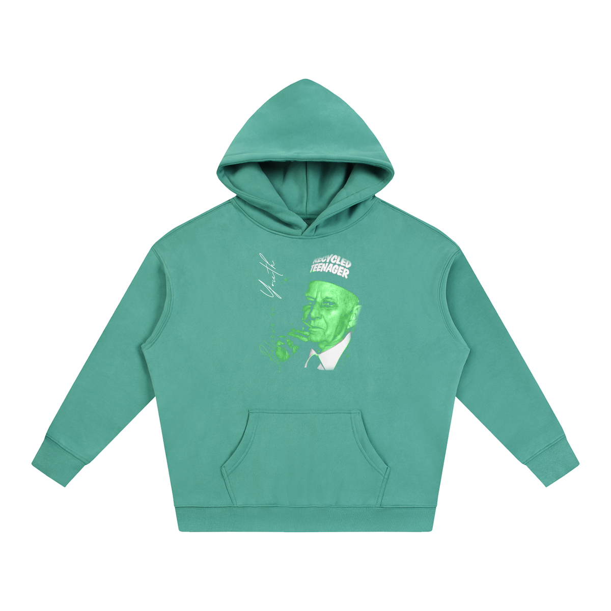Oversize "B.I.Y" Fleece Hoodie ODMPOD