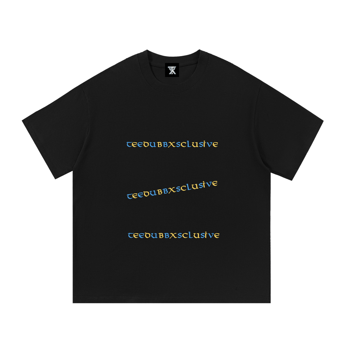 " Teedubbxsclusive" Essential Cotton T-Shirt ODMPOD