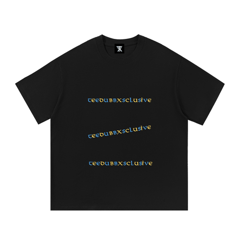 " Teedubbxsclusive" Essential Cotton T-Shirt ODMPOD
