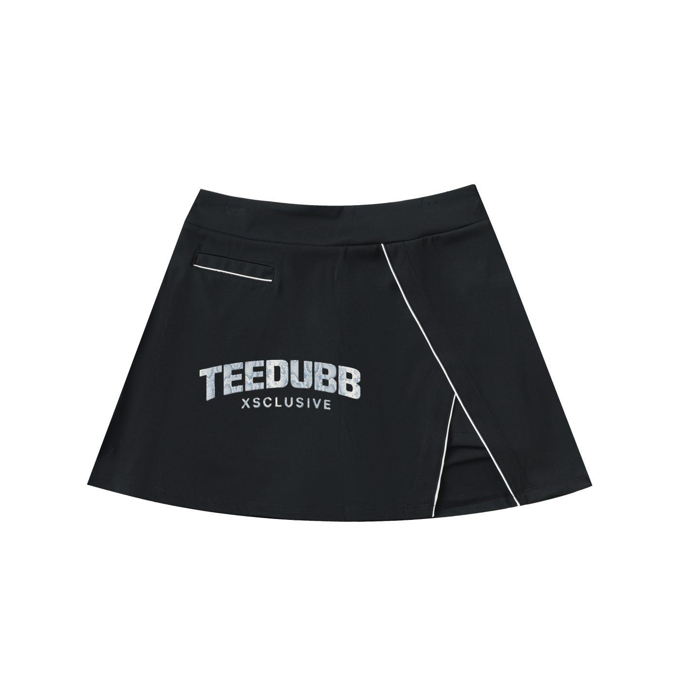 High-Waist Pocketed A-Line Skirt ODMPOD
