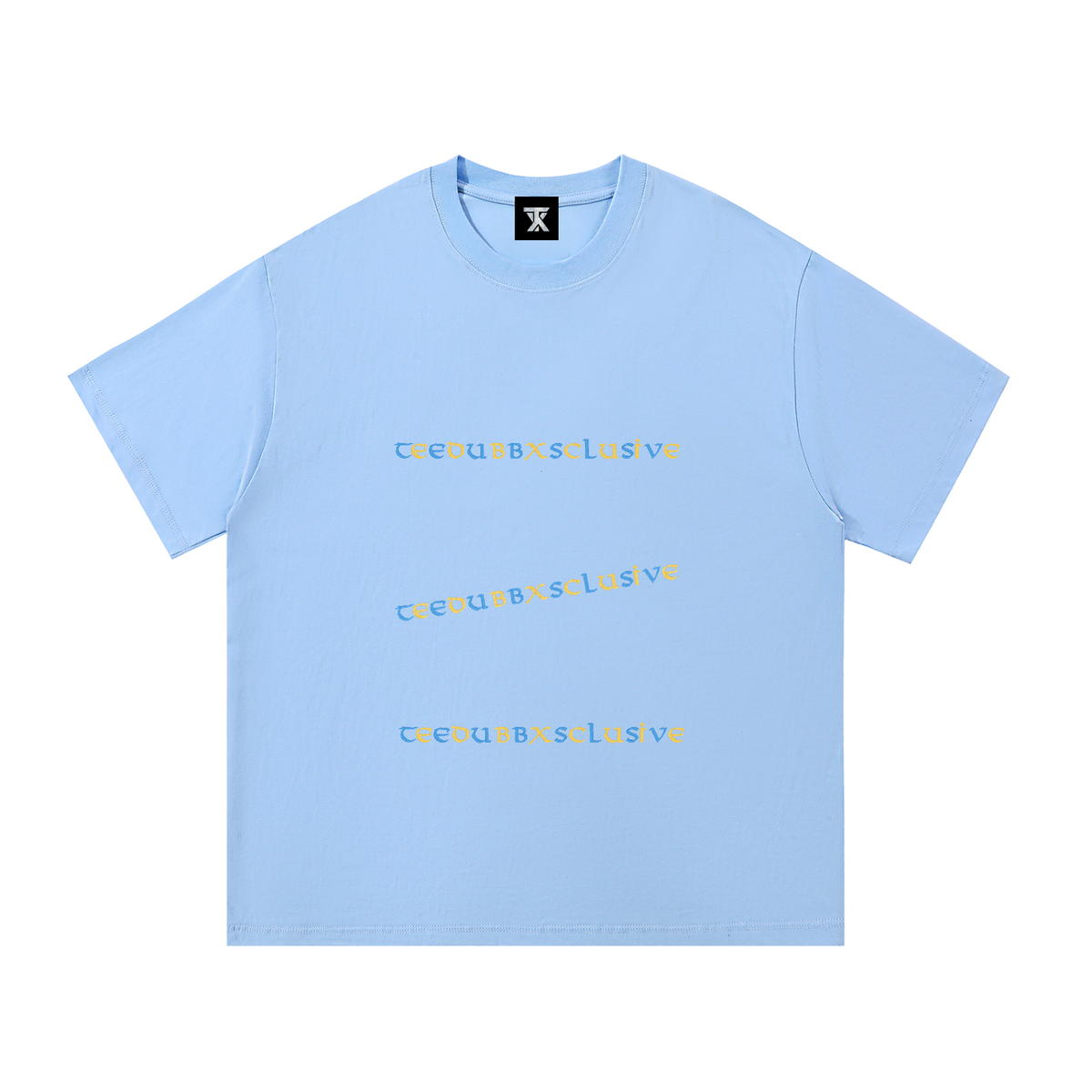 " Teedubbxsclusive" Essential Cotton T-Shirt ODMPOD