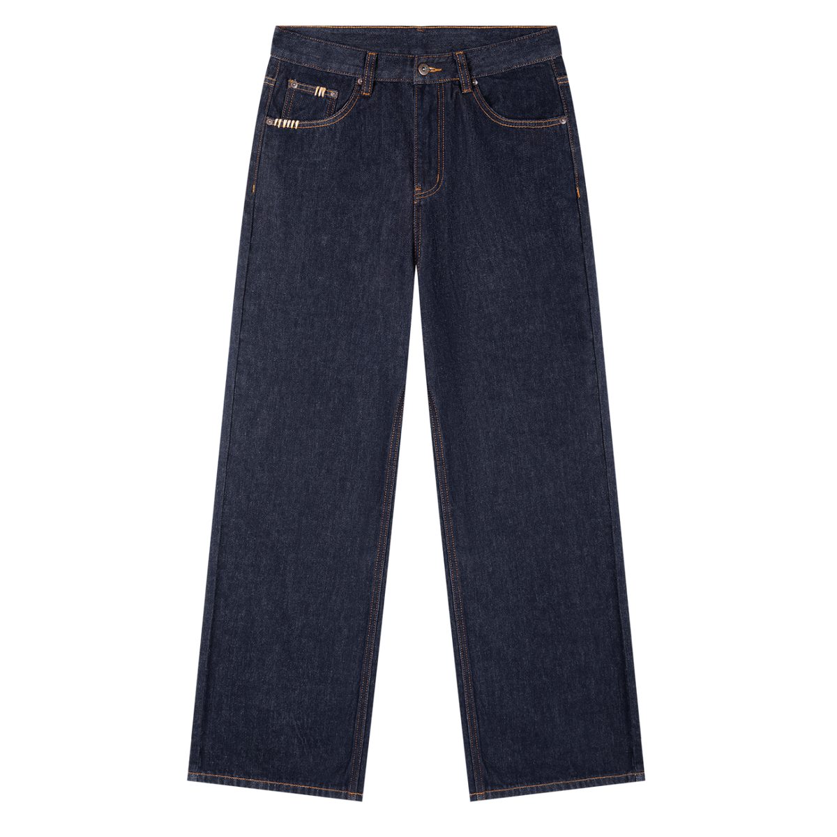 "TX" Heavyweight Straight Leg Denim Jeans ODMPOD