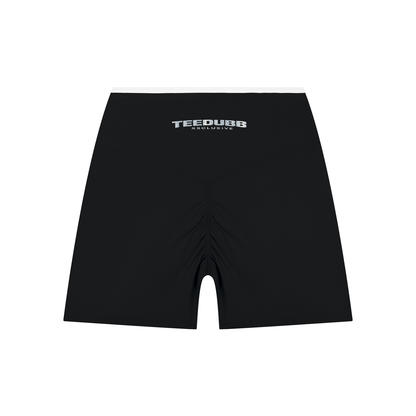 Women’s High Rise Color Block Yoga Shorts ODMPOD