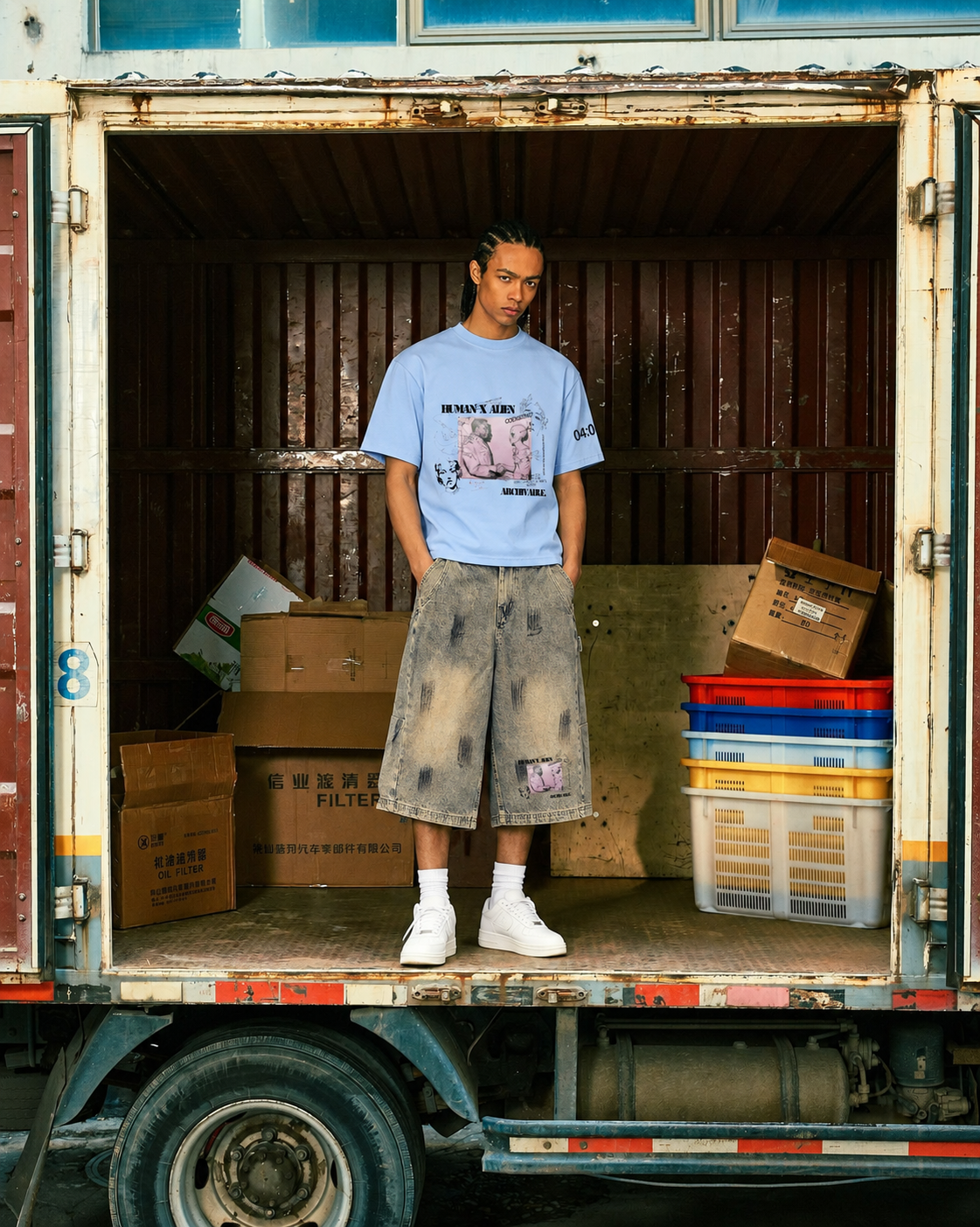BeSpecial campaign featuring statement streetwear