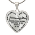 Grandma Loves You - Heart Necklace - Teedubb Xsclusive