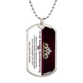 My Badass Granddaughter - Dog Tag Necklace - Teedubb Xsclusive