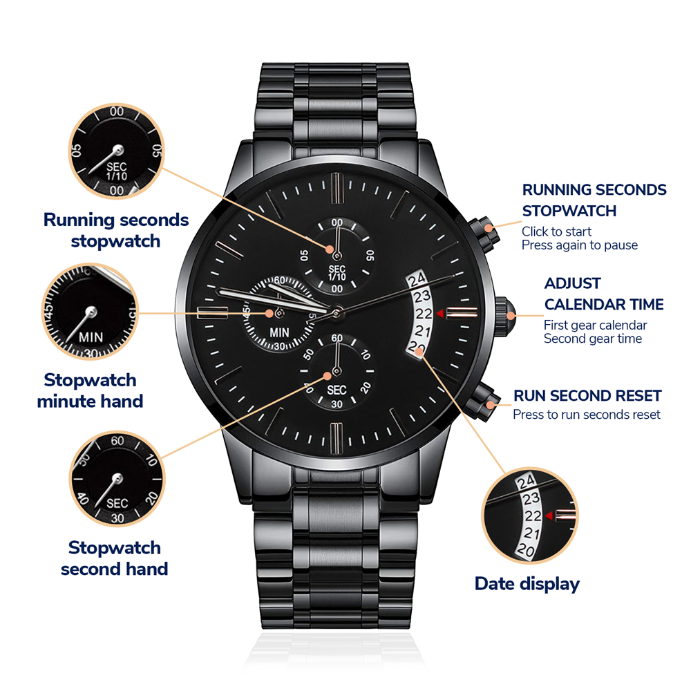 Be on Your Guard (1 Corinthians 1613 NIV) – Men's Watch - Teedubb Xsclusive
