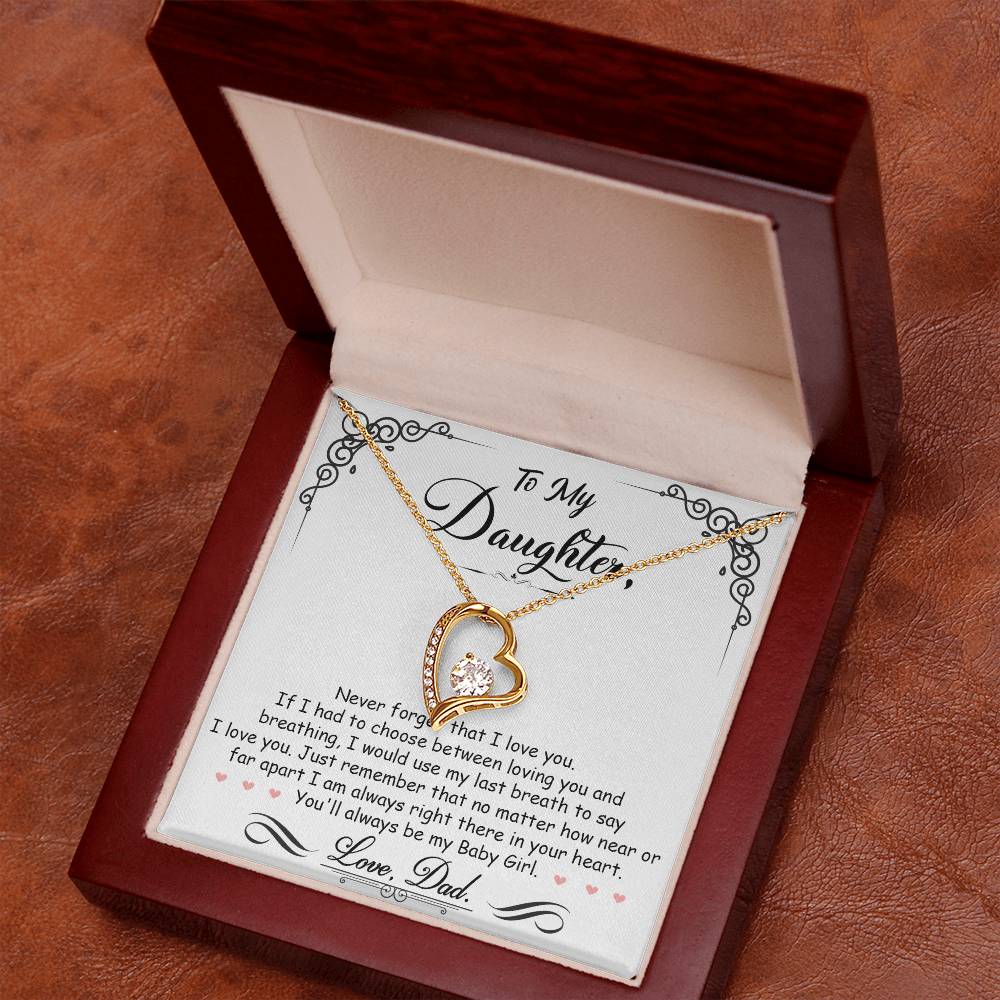 My Baby Girl - Forever Love Necklace - Teedubb Xsclusive