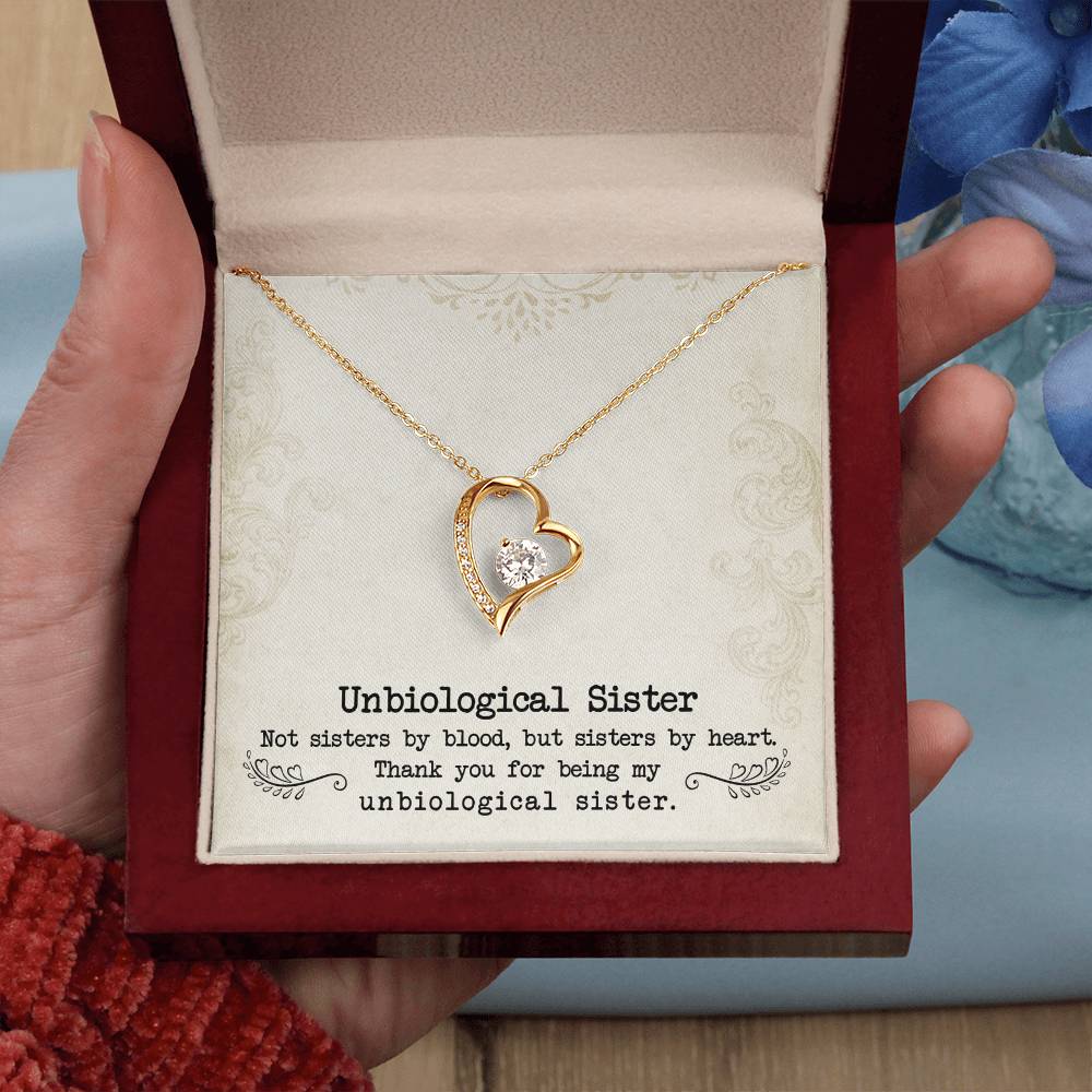 Unbiological Sister - Forever Love Necklace - Teedubb Xsclusive