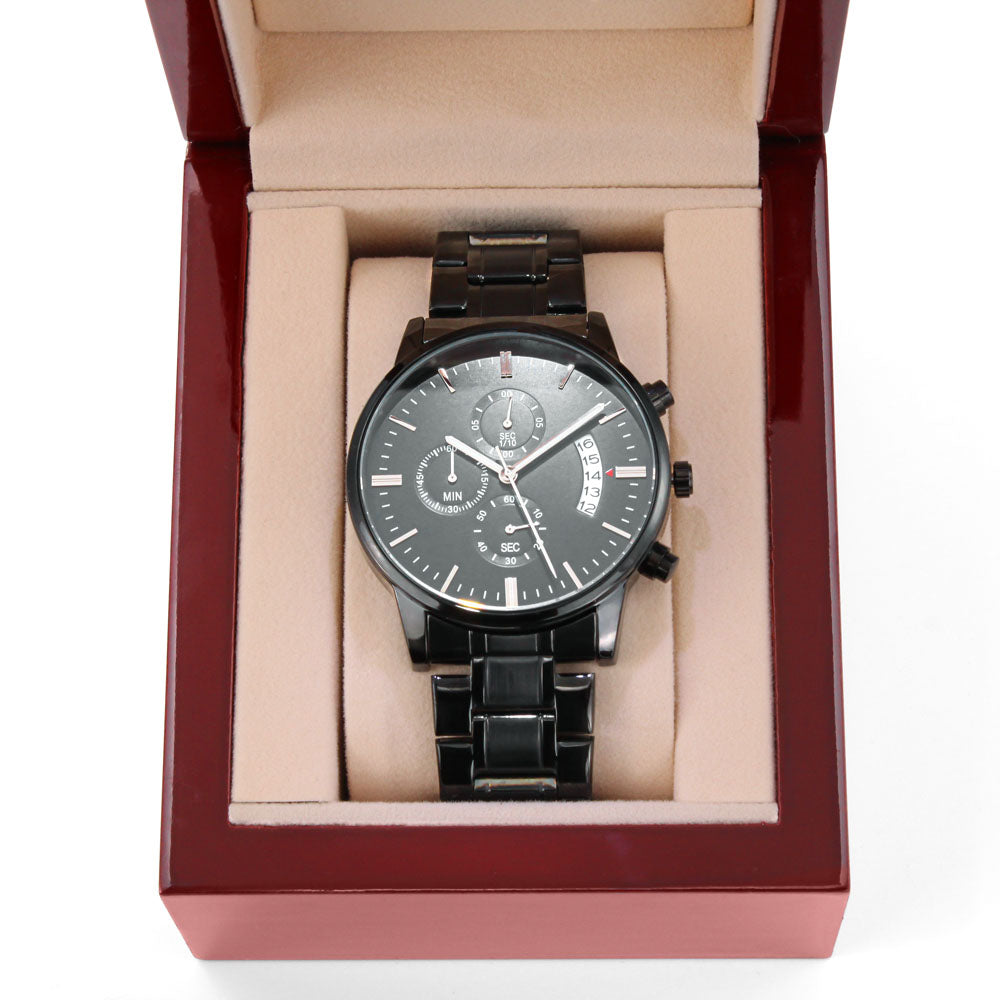 Seek First the Kingdom of God (Matthew 633) – Men's Watch - Teedubb Xsclusive