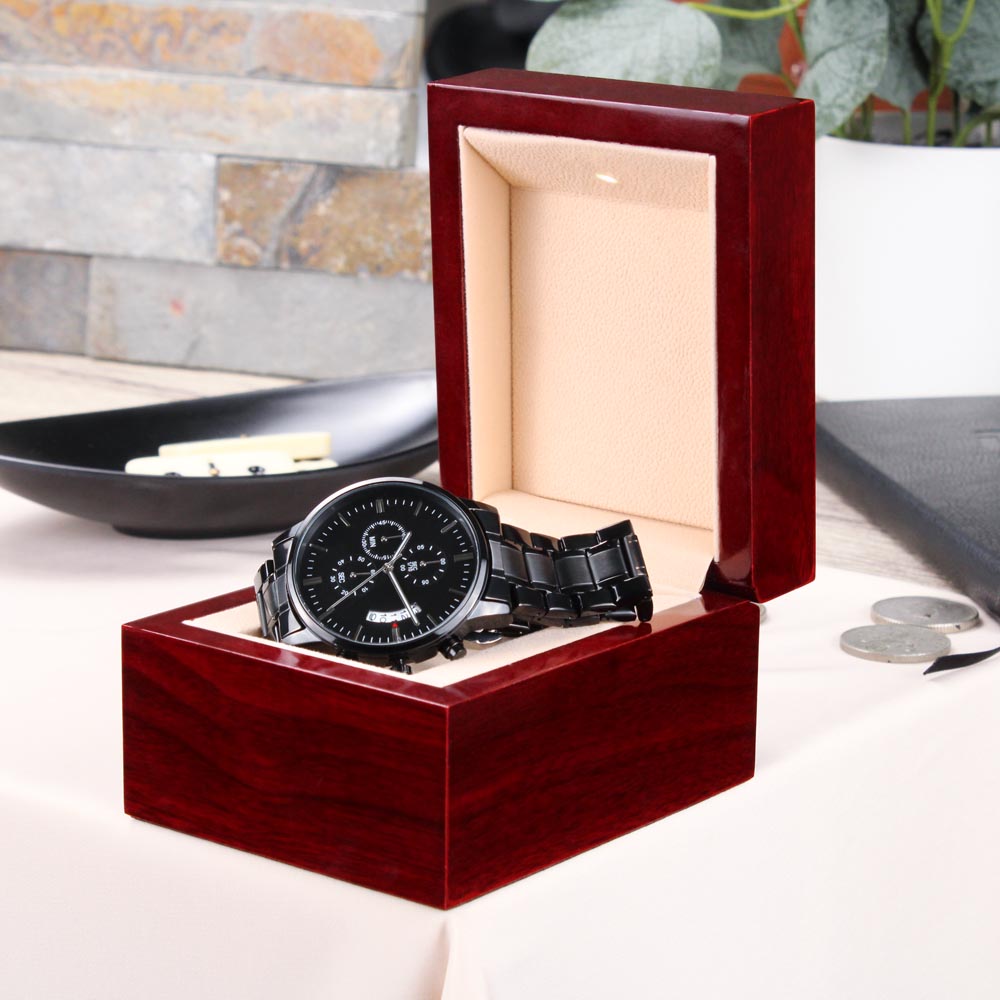 Seek First the Kingdom of God (Matthew 633) – Men's Watch - Teedubb Xsclusive