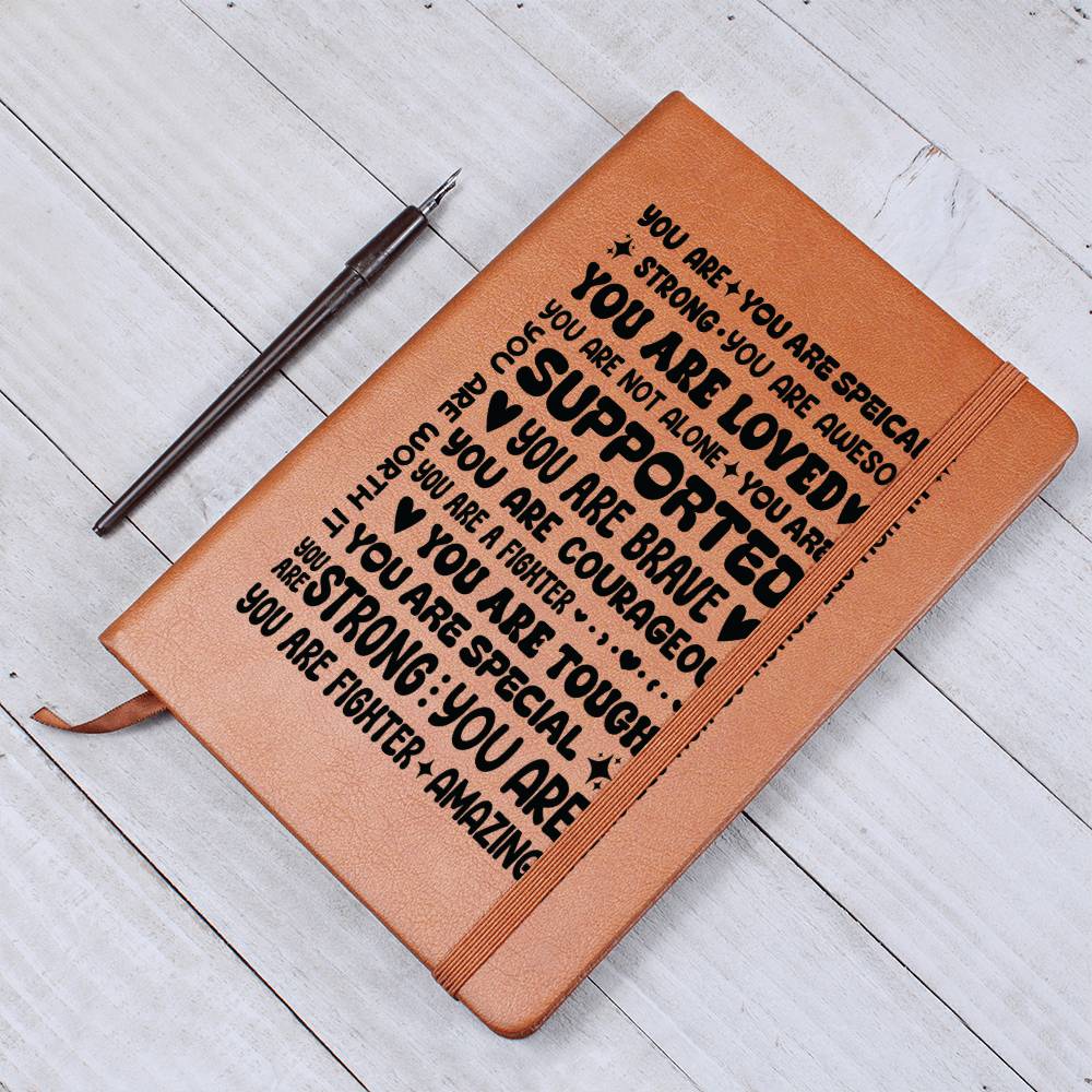 Encouragement – Leather Journal - Teedubb Xsclusive