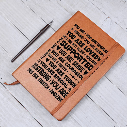 Encouragement – Leather Journal - Teedubb Xsclusive