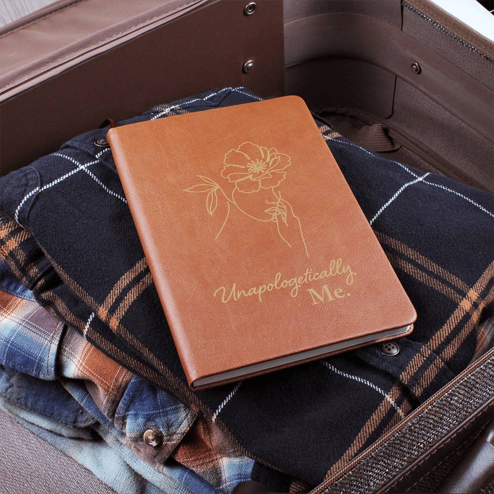 Unapologetically Me - Leather Journal - Teedubb Xsclusive