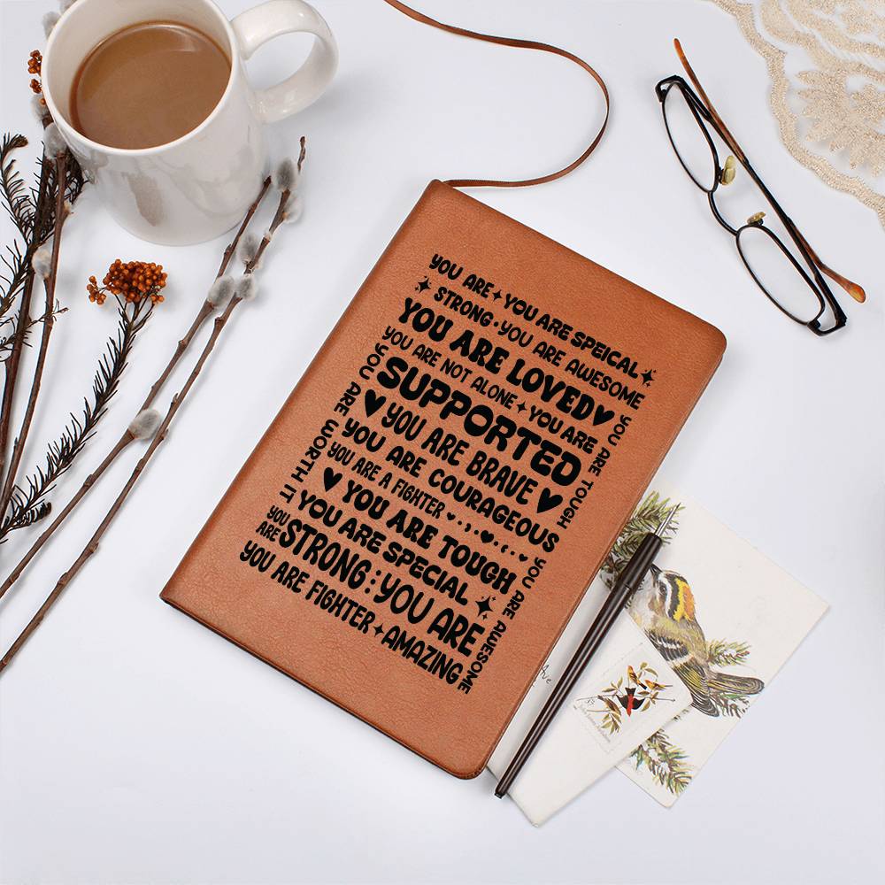 Encouragement – Leather Journal - Teedubb Xsclusive