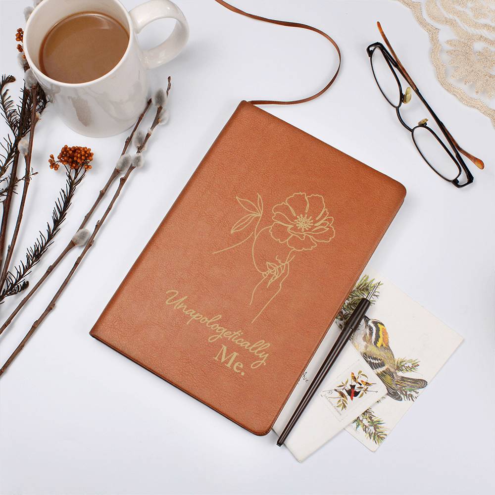 Unapologetically Me - Leather Journal - Teedubb Xsclusive