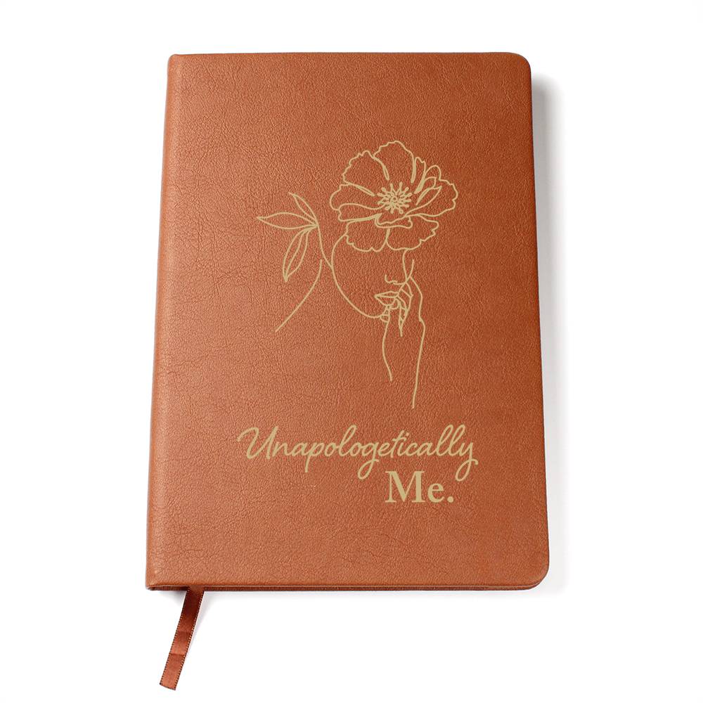 Unapologetically Me - Leather Journal - Teedubb Xsclusive