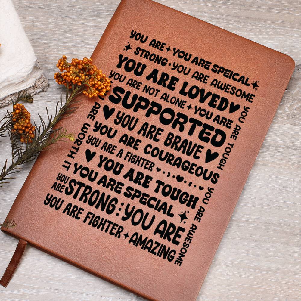 Encouragement – Leather Journal - Teedubb Xsclusive
