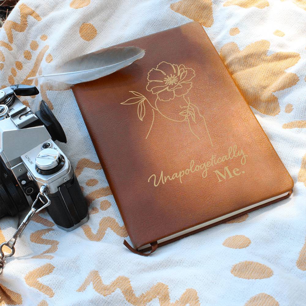 Unapologetically Me - Leather Journal - Teedubb Xsclusive