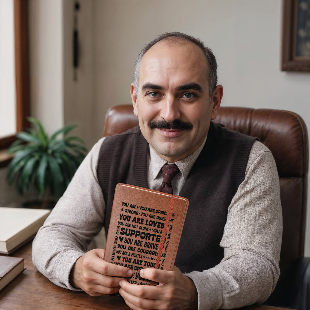 Encouragement – Leather Journal - Teedubb Xsclusive