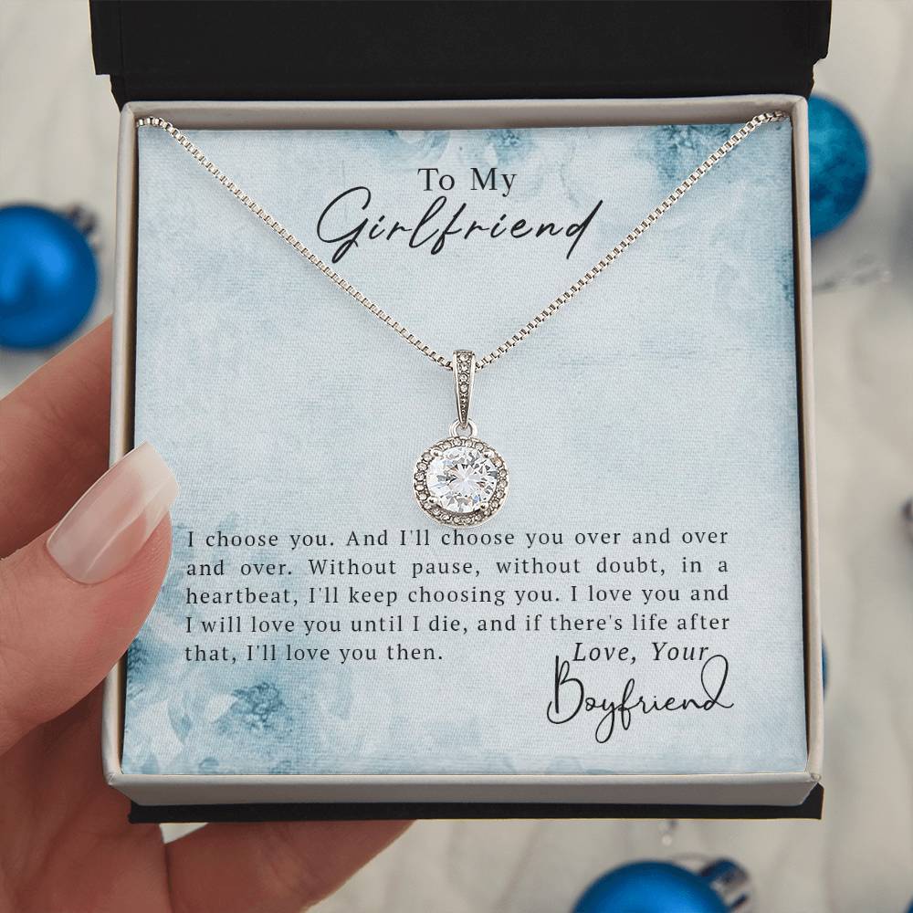 To My Girlfriend - Eternal Hope Necklace - Teedubb Xsclusive