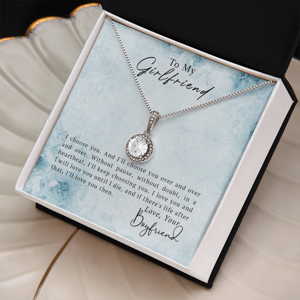 To My Girlfriend - Eternal Hope Necklace - Teedubb Xsclusive