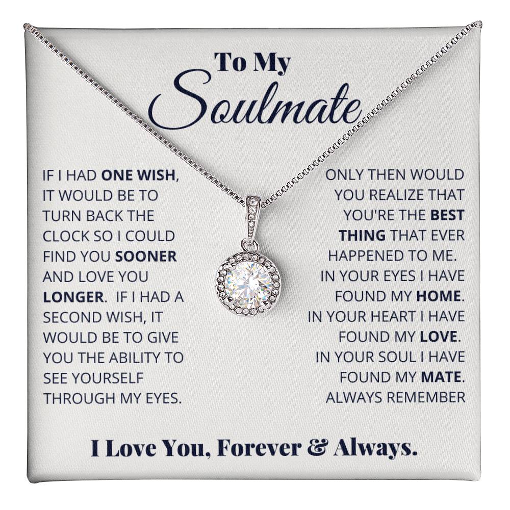 To My Soulmate - Eternal Hope Necklace - Teedubb Xsclusive
