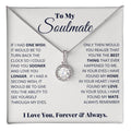 To My Soulmate - Eternal Hope Necklace - Teedubb Xsclusive