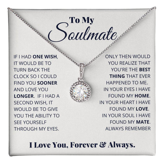 To My Soulmate - Eternal Hope Necklace - Teedubb Xsclusive