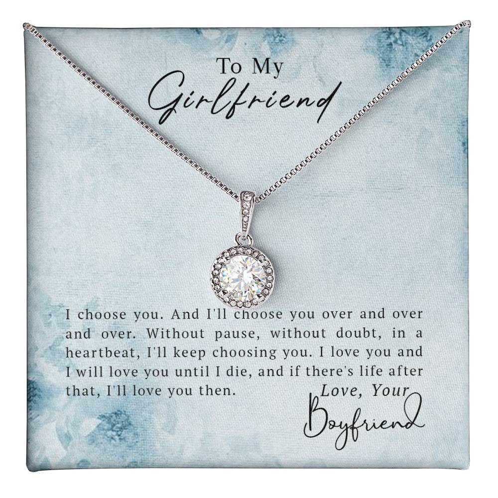 To My Girlfriend - Eternal Hope Necklace - Teedubb Xsclusive