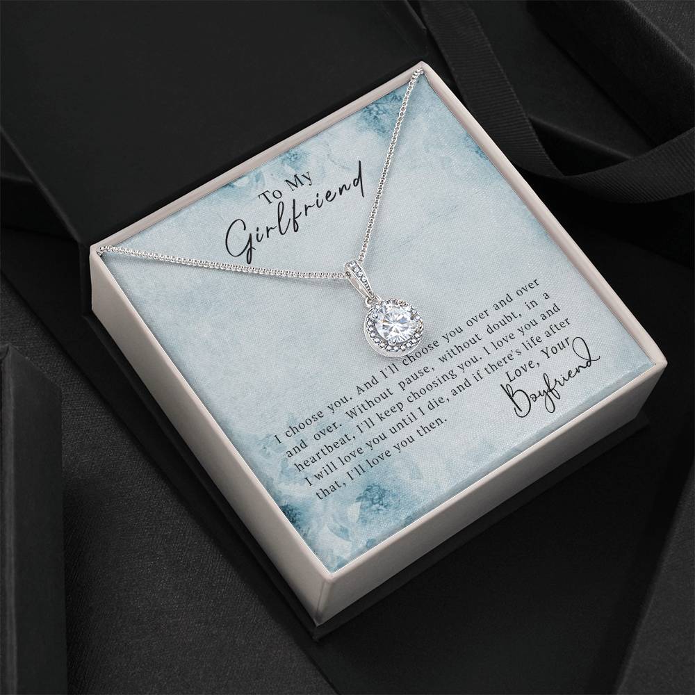 To My Girlfriend - Eternal Hope Necklace - Teedubb Xsclusive