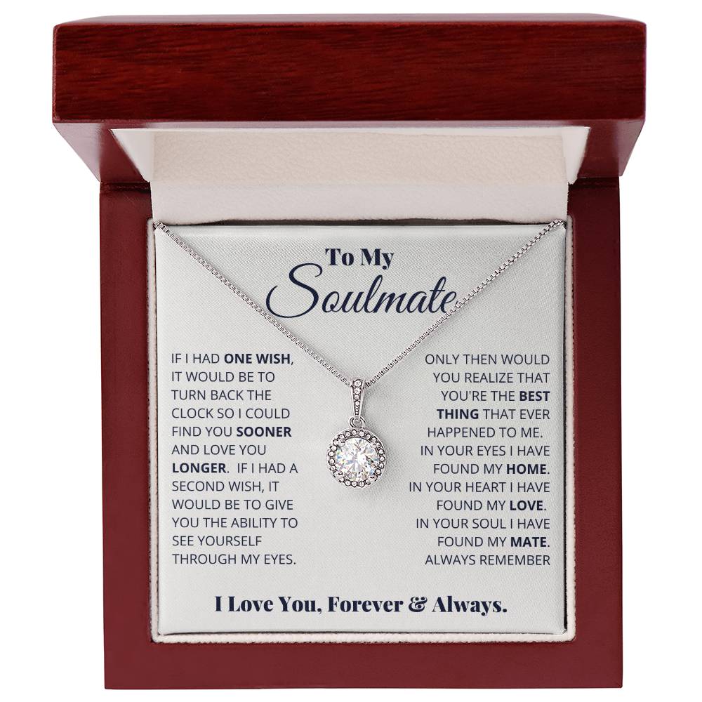 To My Soulmate - Eternal Hope Necklace - Teedubb Xsclusive