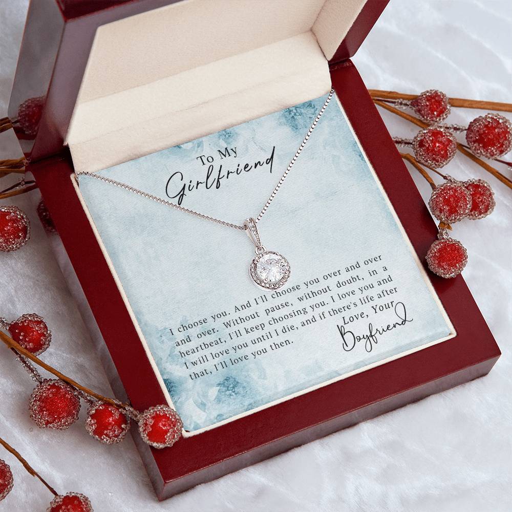 To My Girlfriend - Eternal Hope Necklace - Teedubb Xsclusive