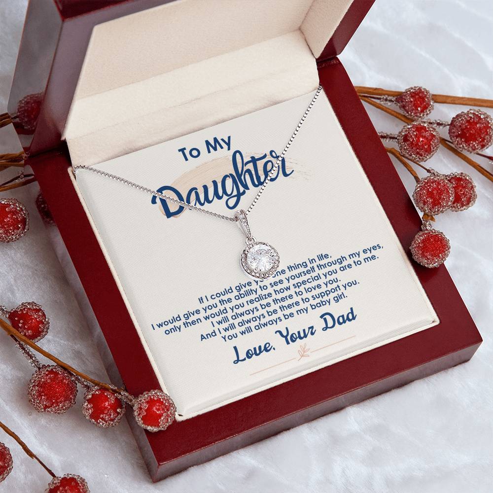 Always Be My Baby Girl - Eternal Hope Necklace - Teedubb Xsclusive