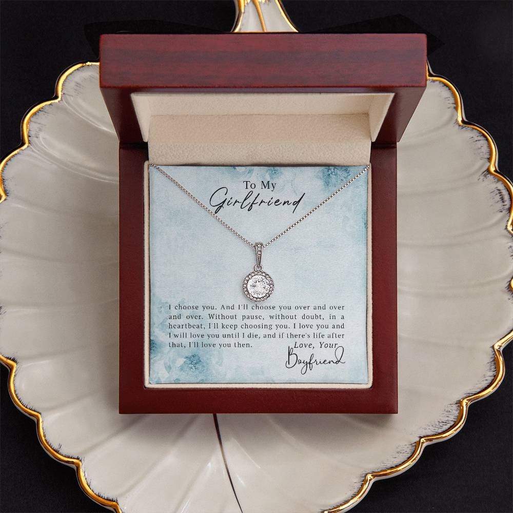 To My Girlfriend - Eternal Hope Necklace - Teedubb Xsclusive