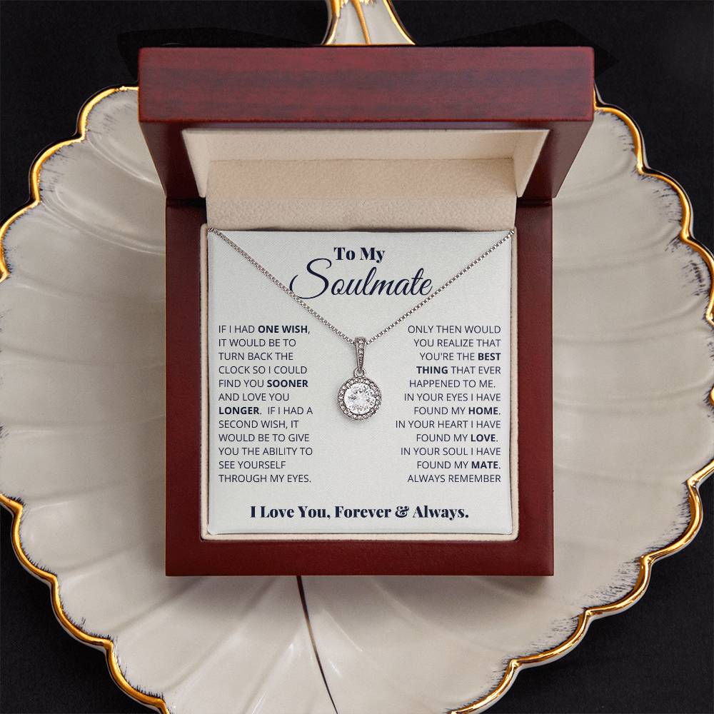 To My Soulmate - Eternal Hope Necklace - Teedubb Xsclusive