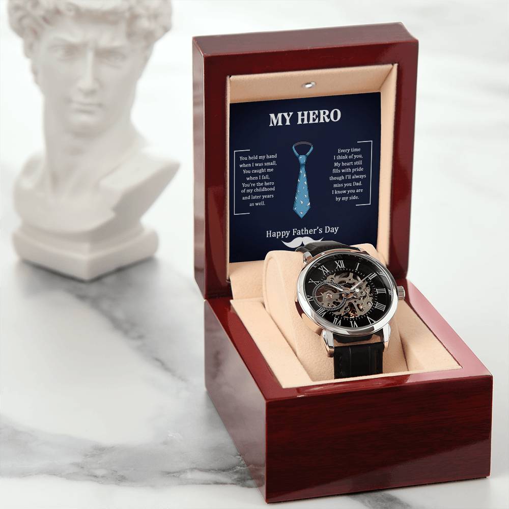 My Hero Dad - Openwork Watch - Teedubb Xsclusive