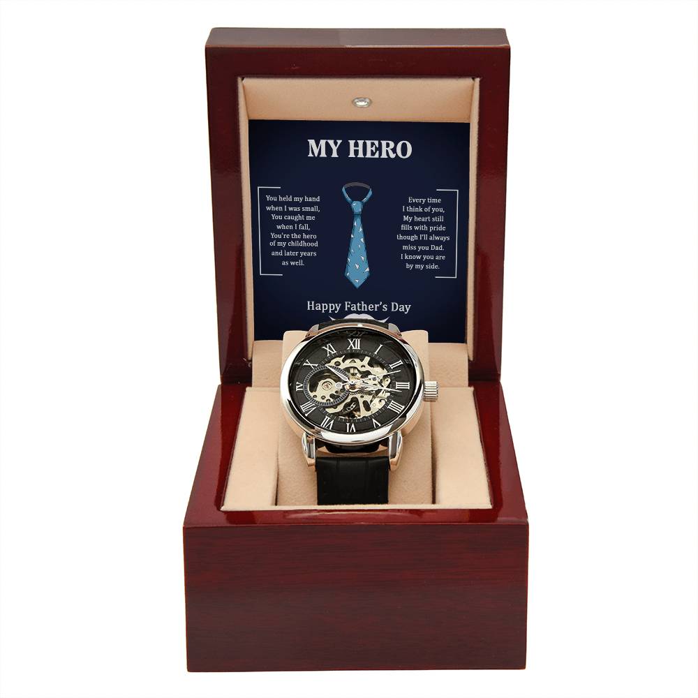 My Hero Dad - Openwork Watch - Teedubb Xsclusive