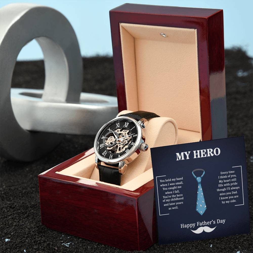 My Hero Dad - Openwork Watch - Teedubb Xsclusive
