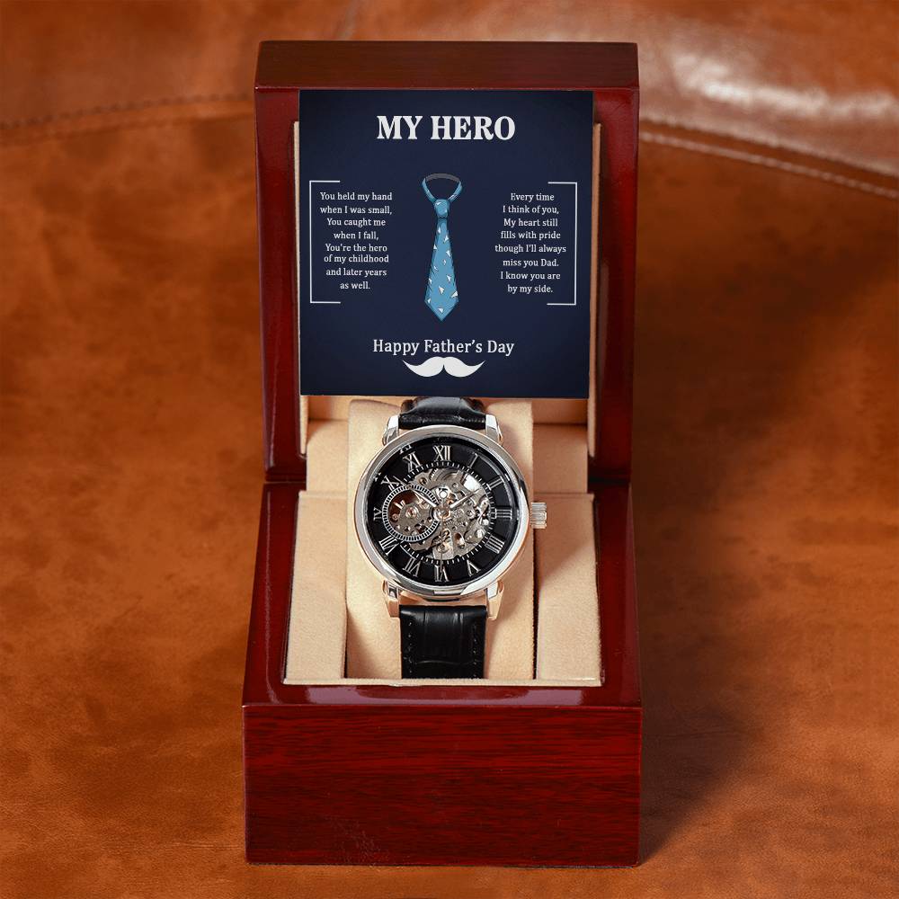 My Hero Dad - Openwork Watch - Teedubb Xsclusive