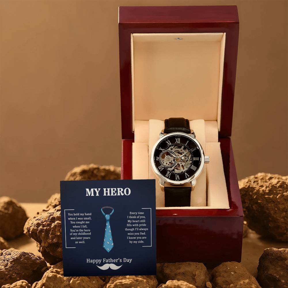 My Hero Dad - Openwork Watch - Teedubb Xsclusive