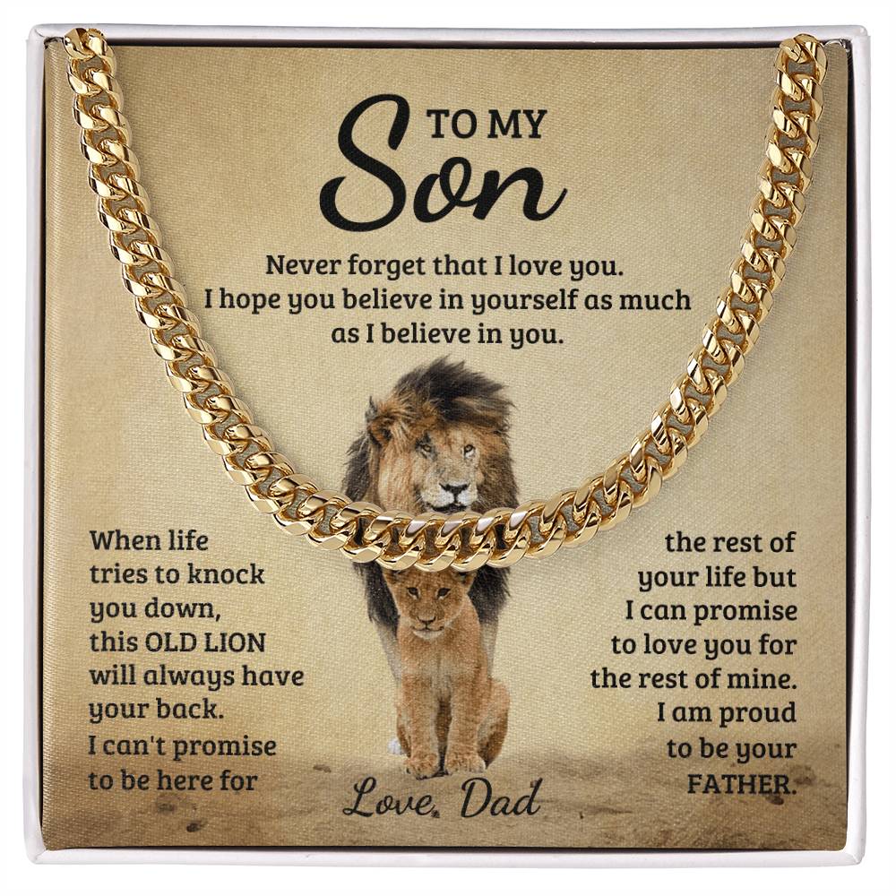 Never Forget - Cuban Link Chain - Teedubb Xsclusive
