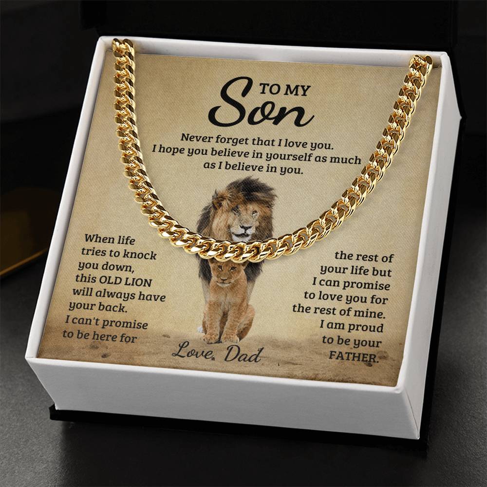 Never Forget - Cuban Link Chain - Teedubb Xsclusive