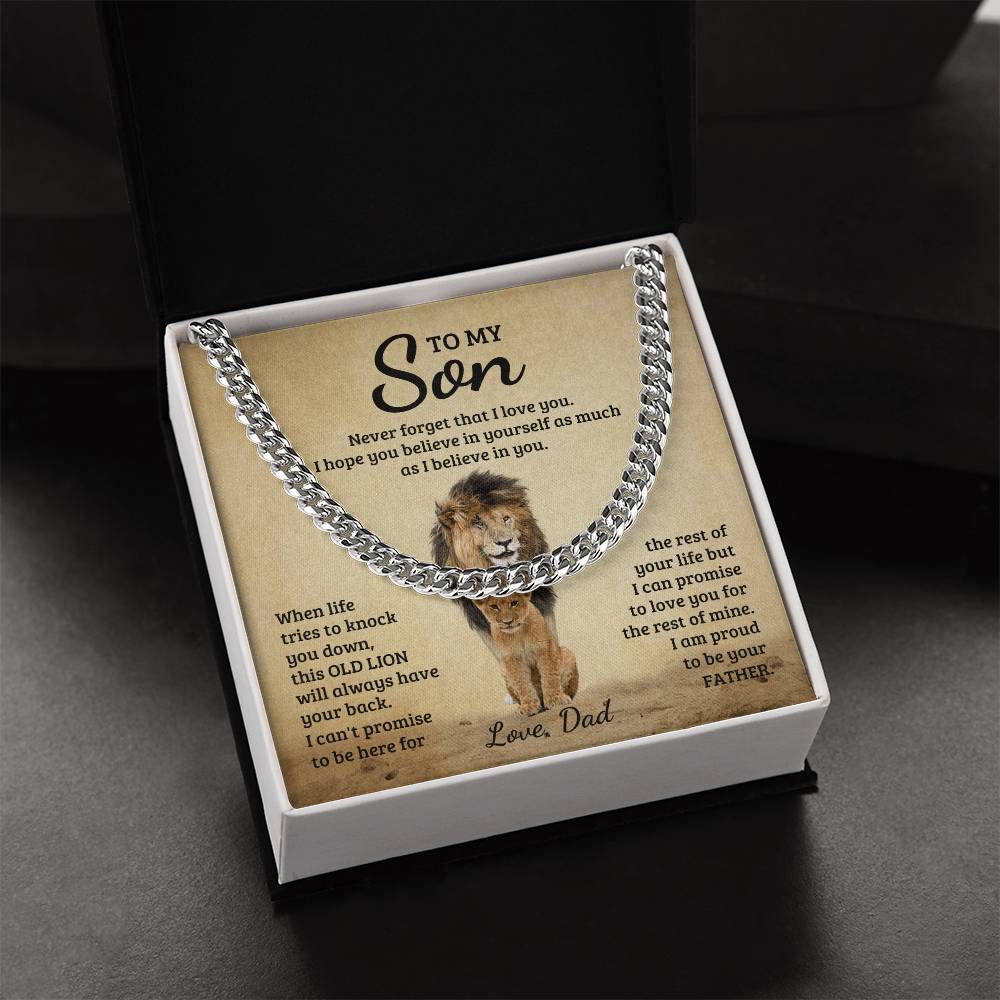 Never Forget - Cuban Link Chain - Teedubb Xsclusive